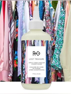 $34 Authentic R+Co LOST TREASURE APPLECIDER VINEGAR HairConditioner 177ml/6FL.OZ